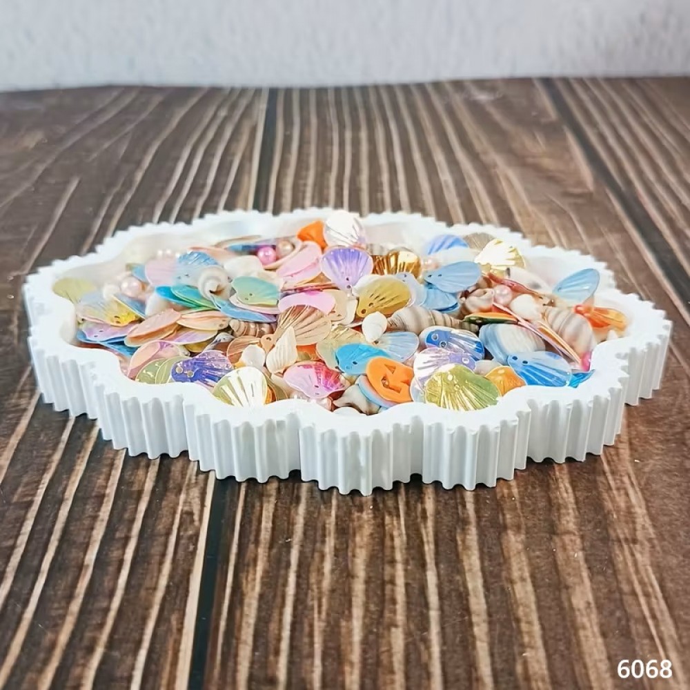 YY6068 Oval Tasarım Sunumluk Silikon Kalıp
